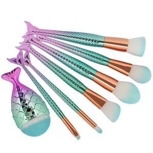 ▪️Pretty Penny▪️Quality 7pc Mermaid Makeup Brushes